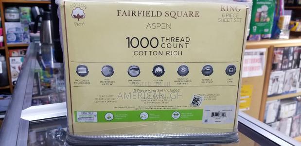 Fairfield Square 6 Pieces 1000 Thread Count Sheet Set(King) · Photo 2