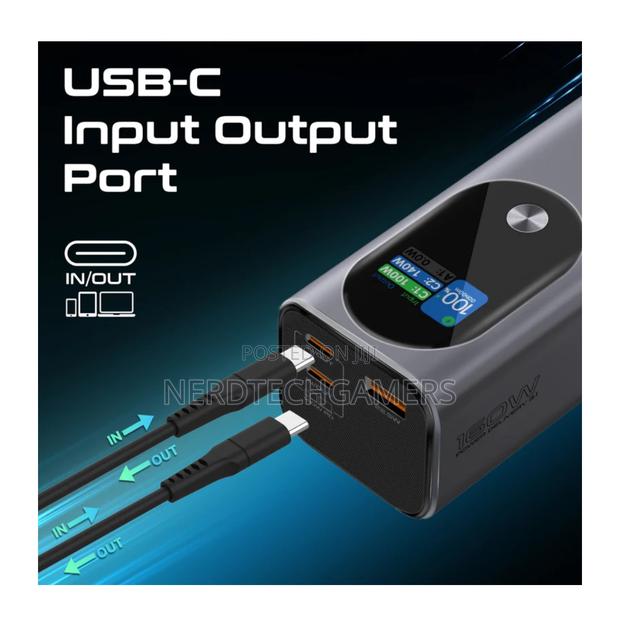 Promate Aluminum Crafted Power Bank 160w · Photo 4