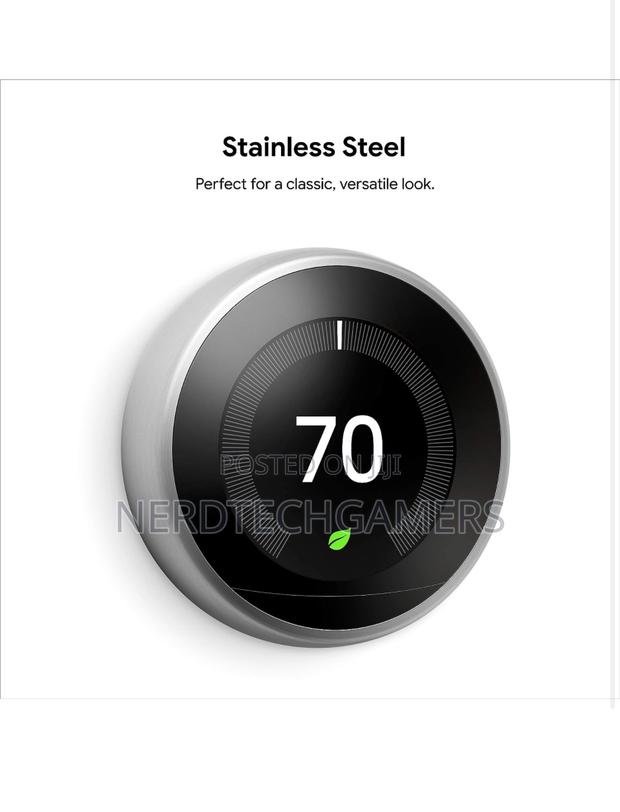 Goggle Nest Learning Thermostat · Photo 3