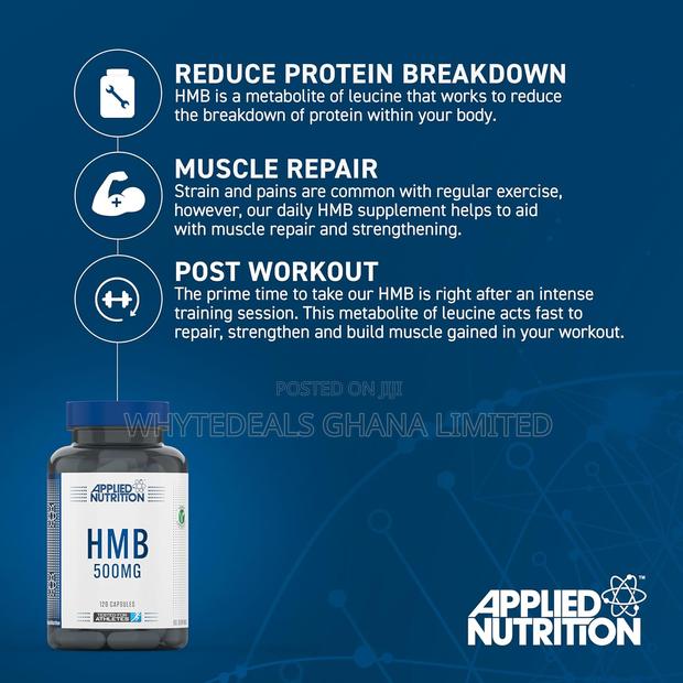 HMB 500mg-Leucine, Amino-Repairs Muscle-Boosts Performance · Photo 3