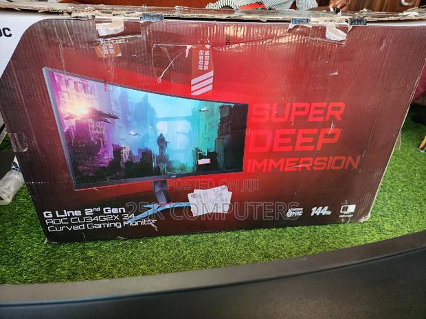 Aoc 34inch Ultrawide 144hz 1ms QHD Gaming Monitor · Photo 3