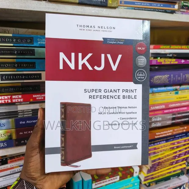 NKJV Super Giant Print Reference Bible by Thomas Nelson · Photo 1