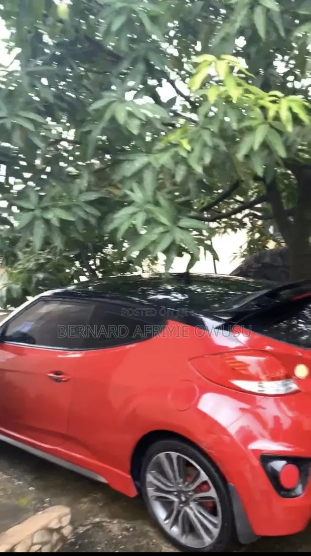 Hyundai Veloster Turbo 2016 Red · Photo 1