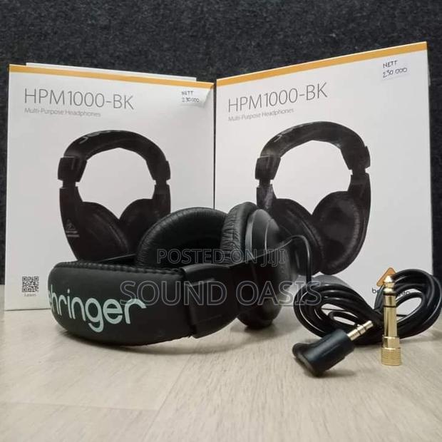 Behringer HPM1000-BK Multi-Purpose Headphones,Black · Photo 2