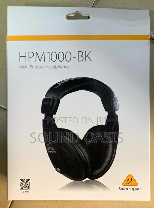 Behringer HPM1000-BK Multi-Purpose Headphones,Black · Photo 1