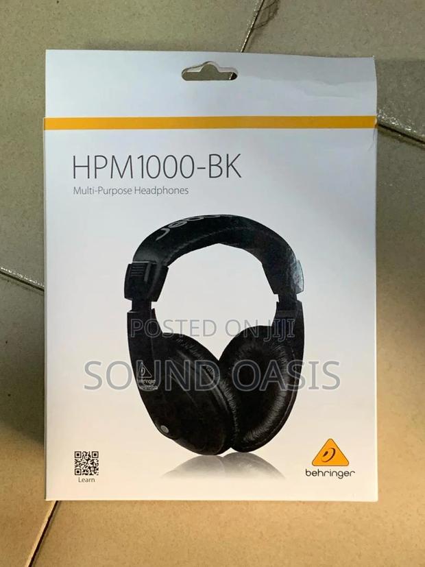 Behringer HPM1000-BK Multi-Purpose Headphones,Black · Photo 5