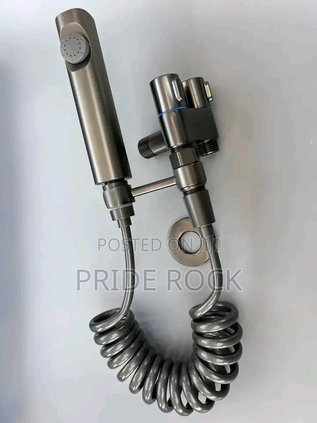 Two in One Angle Valve With Shattaf, Saloon Taptoilet Washer · Photo 1
