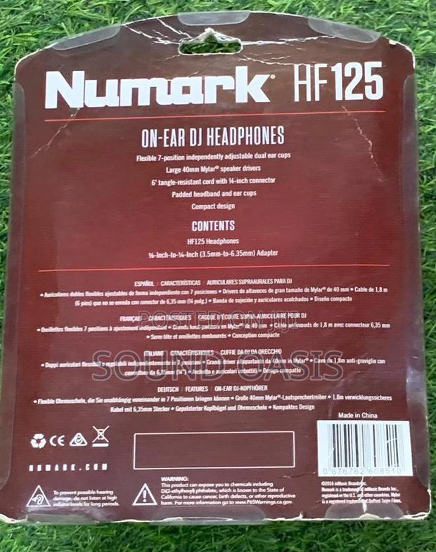 Numark HF125 - Ultra-Portable Professional DJ Headphones · Photo 2