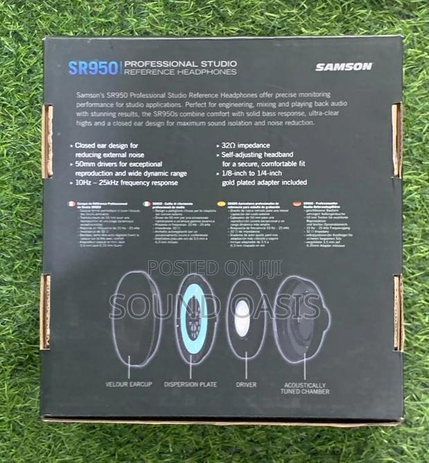 Samson SR950 Professional Studio Reference Headphones · Photo 4