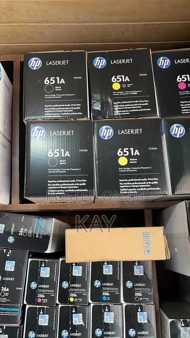 HP 651a Toners · Photo 1