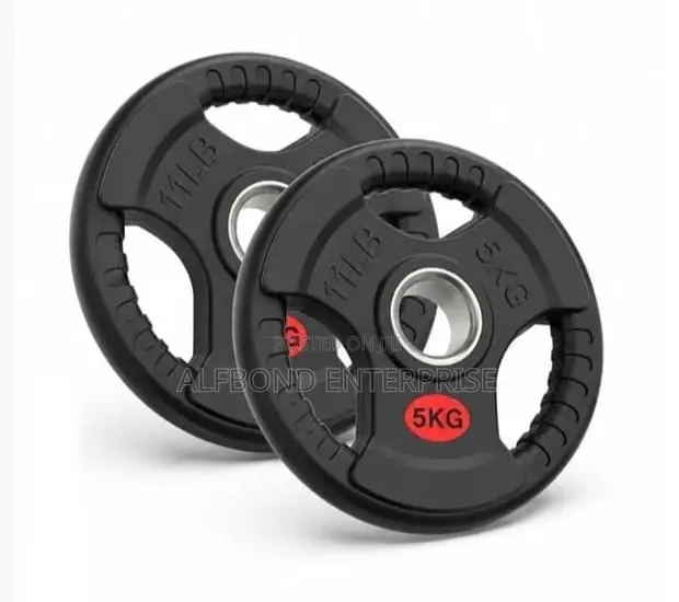 5kg X 2 Olympic Weights. · Photo 1