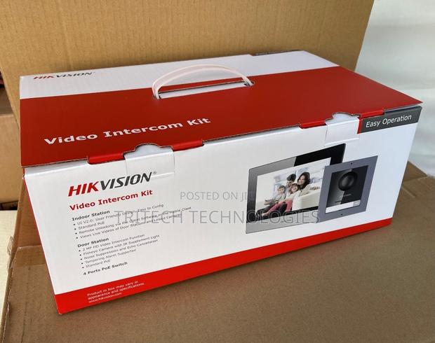 Hikvision Ip Video Intercom(Video Door Phone) Wit Poe Switch · Photo 1