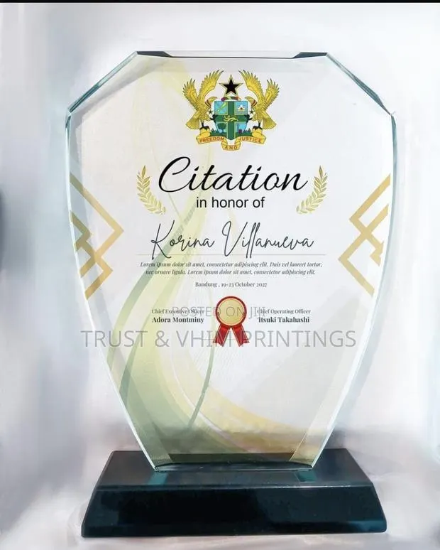 Awards Plaque Customization · Photo 1