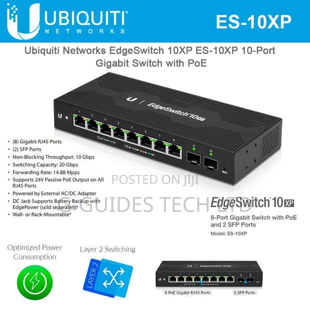 Edgeswitch 10XP , Ubiquiti Edgeswitch 10XP · Photo 2