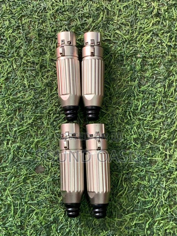 All Metal XLR or Canon Plugs (Male and Female) · Photo 5