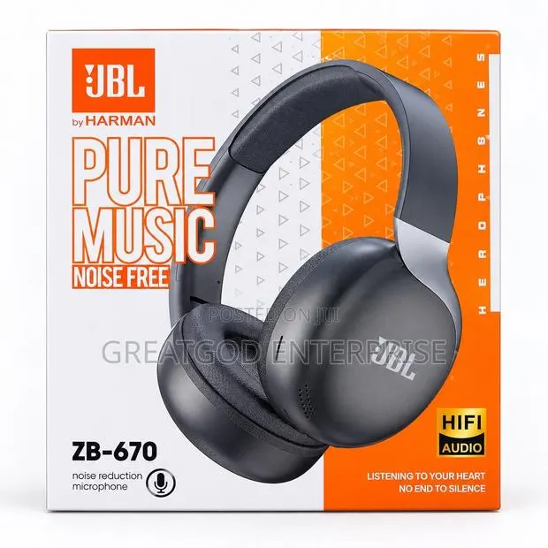 JBL ZB-670 Wireless Noise Reduction Headphones · Photo 1