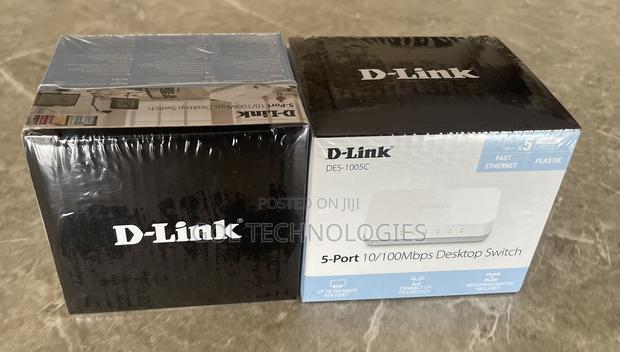 D-Link 5port Switch DES-1005C · Photo 2