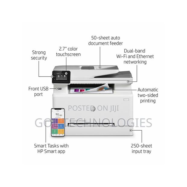 HP Laserjet Pro MFP M283fdw All in One Printer · Photo 1