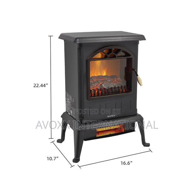 Zokop 22.4" Electric Fireplace Infrared Quartz Heater Ht1108 · Photo 3