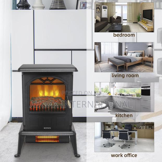 Zokop 22.4" Electric Fireplace Infrared Quartz Heater Ht1108 · Photo 7