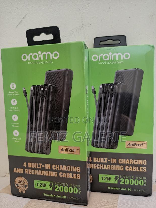 Oraimo Traveler Link 20 20000mah 12w Power Bank · Photo 1