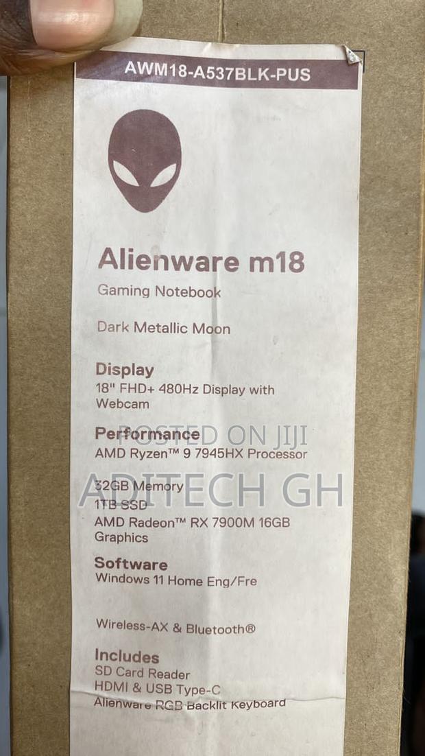 New Laptop Alienware M17x R2 32GB AMD Ryzen 9 SSD 1T · Photo 2