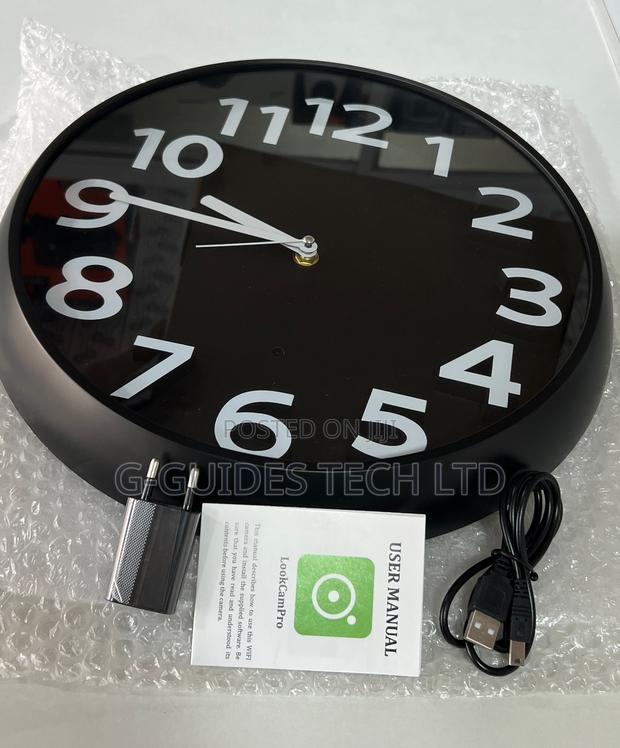 Wall Clock Wireless Wifi Hidden Camera Full Hd 1080p · Photo 7