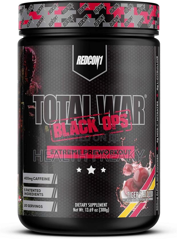Preworkout Total War Black Ops Extreme Energy Muscle Builder · Photo 1