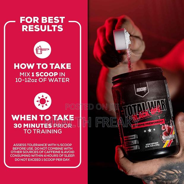Preworkout Total War Black Ops Extreme Energy Muscle Builder · Photo 8