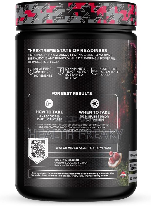 Preworkout Total War Black Ops Extreme Energy Muscle Builder · Photo 5