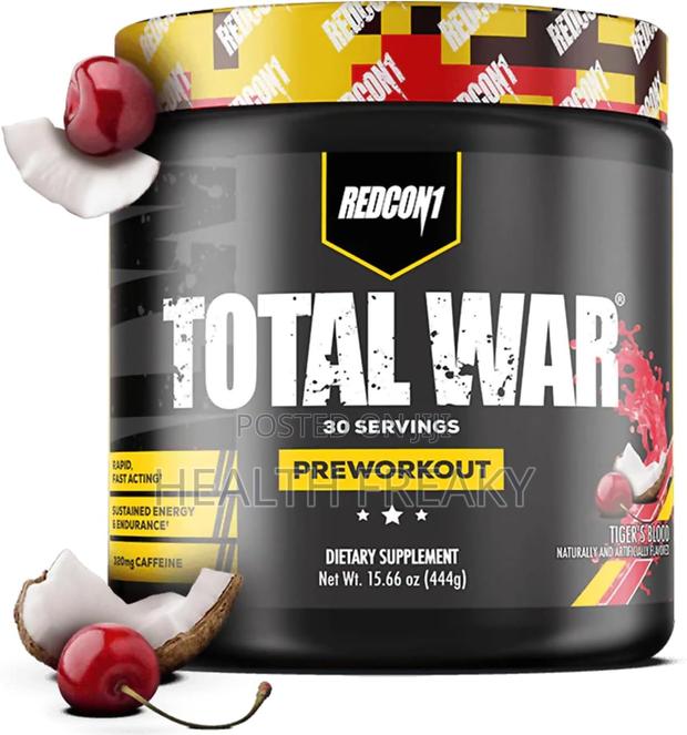 Preworkout Total War Energy Increase Pumps Performance · Photo 1