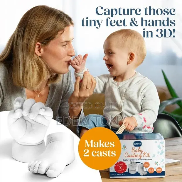 Baby Casting Kit 3D for Hand Feet - Skin-Safe Non-Toxic · Photo 3