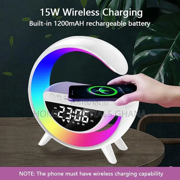 G-Lamp LED Bedside Light Phone Smart Watch Wireless Charging Station · Photo 1
