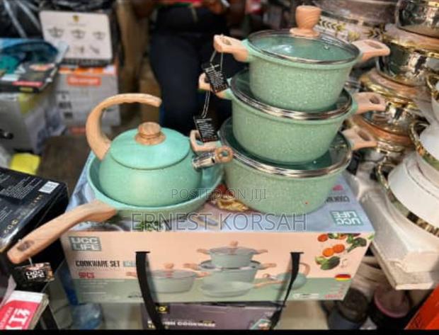 5 Sets Nonstick Cookware · Photo 1