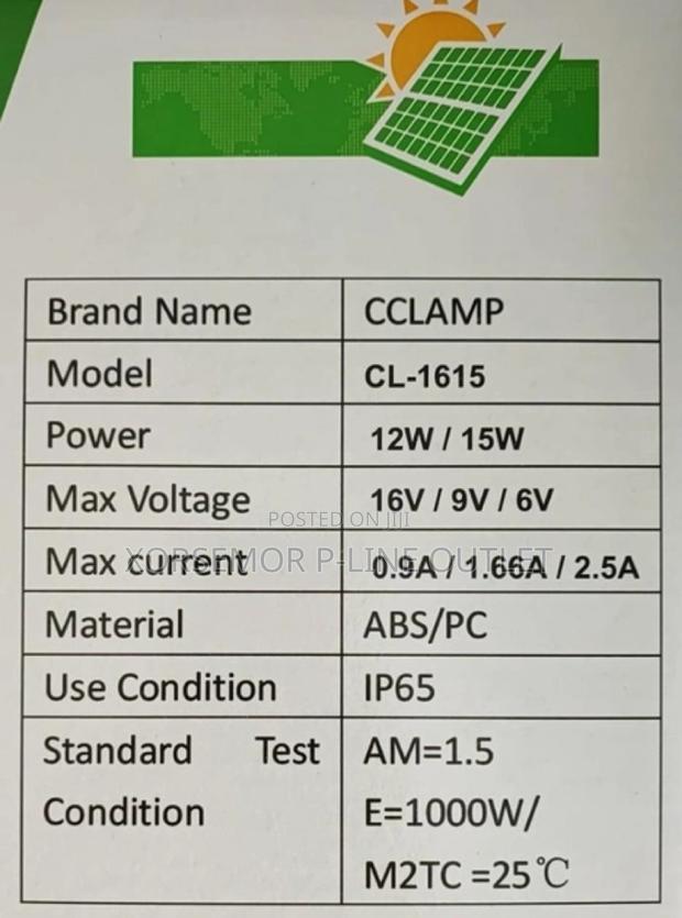 Solar CL Clamp Panel · Photo 2