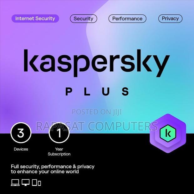 Kaspersky 2026 Plus Internet Security - 3 Users for 1 Year · Photo 1