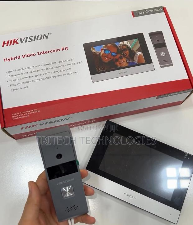 Hikvision Ds-Kis303-P Hybrid Smart Video Intercom Kit(Wi-Fi) · Photo 1