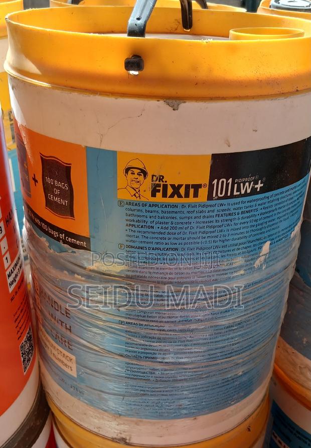 Dr Fix Waterproof Admixture for Mortar and Concrete. · Photo 1