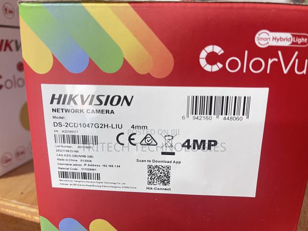 Hikvision Ds-2cd1047g2h-Liu(F) 4mp Color Vu With Sound · Photo 2