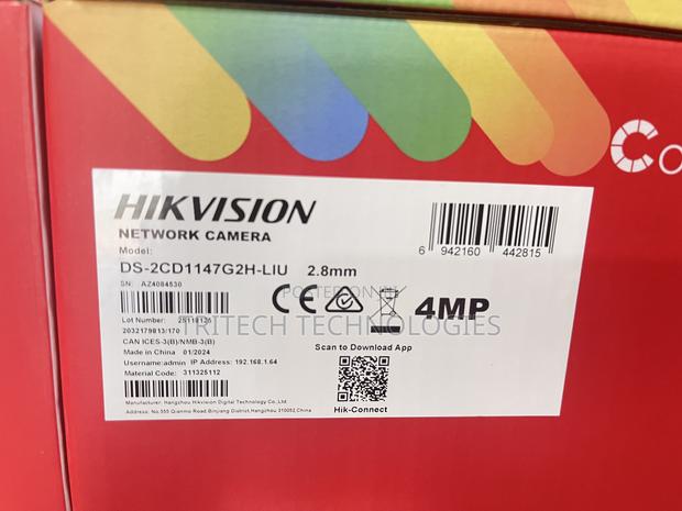 Hikvision 4mp Ip Color Vu Ds-2cd1147g2h-Liu(F) With Sound · Photo 4