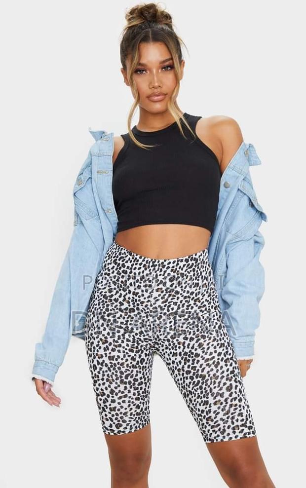Cotton Biker Shorts · Photo 1