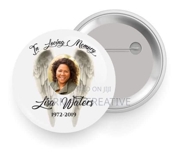 Funeral / Memorial Custom Badges · Photo 7