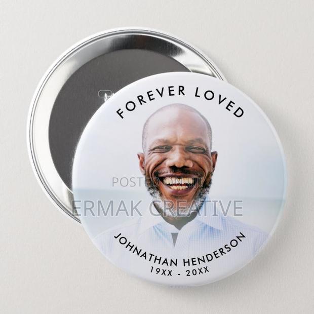 Funeral / Memorial Custom Badges · Photo 3