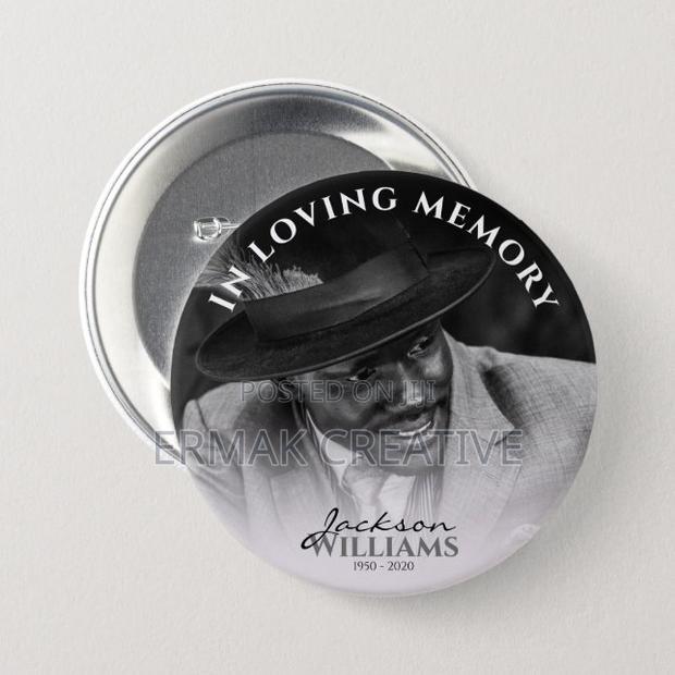 Funeral / Memorial Custom Badges · Photo 6