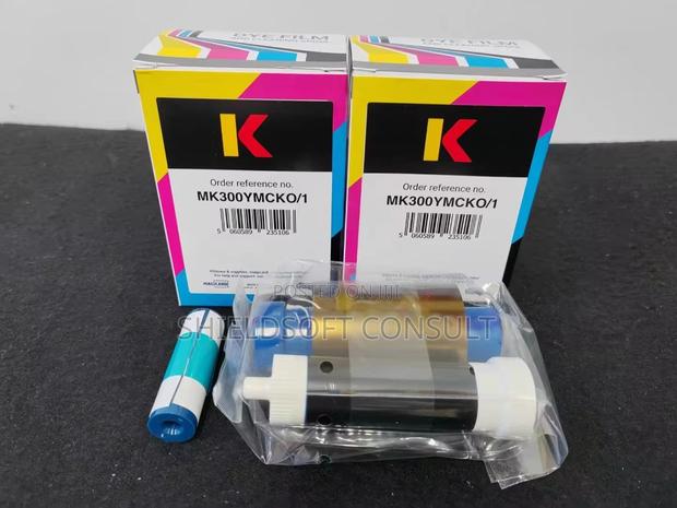 Genuine Magicard #MK300YMCKO/1 Color Ribbon for Magicard K · Photo 1