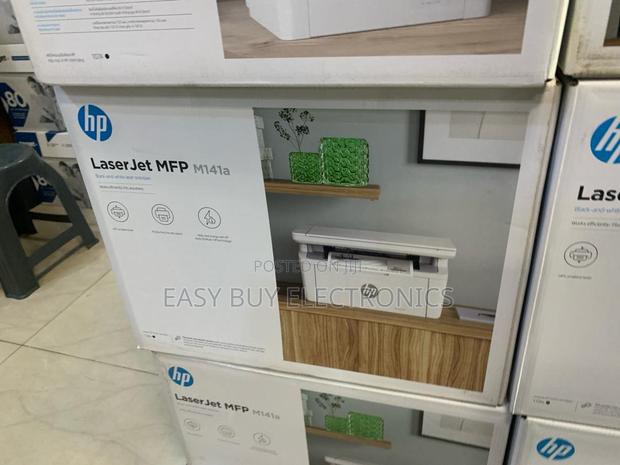 Multifunctional HP Laser Jet Mfp141a Printer · Photo 1