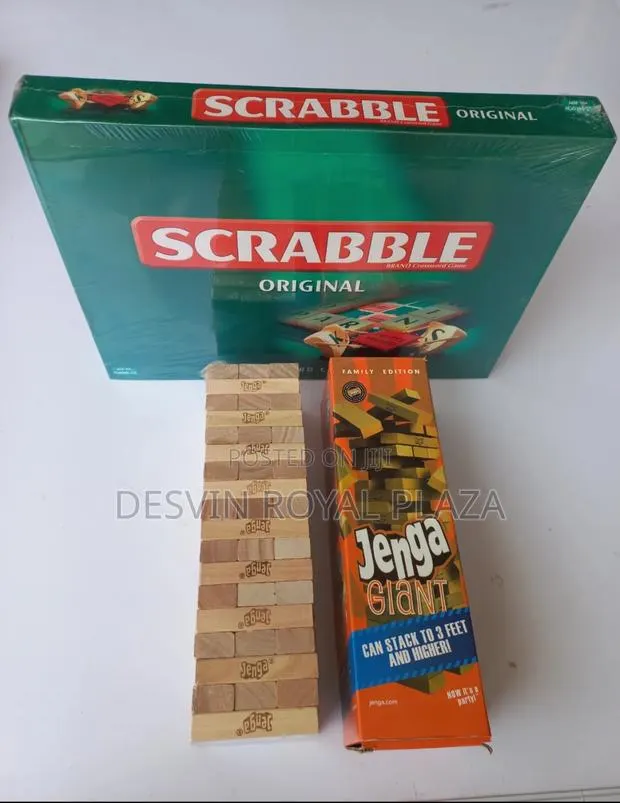 Jenga + Scrabble · Photo 1