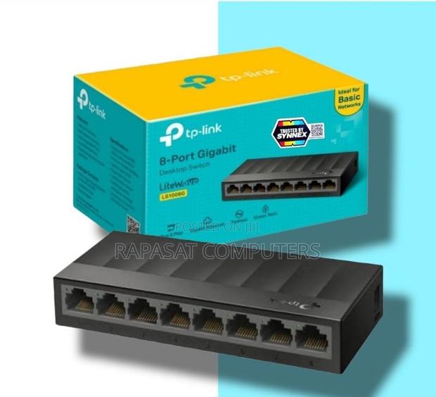 Tp-Link 8port Gigabit 10/100/1000mbps Ls1008g Switch · Photo 1
