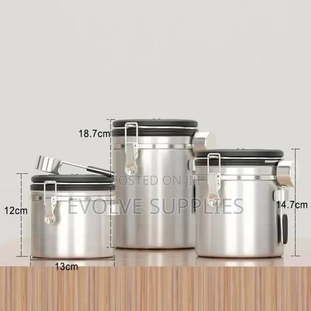 1.2L, 1.5L, 1.8L Coffee Beans Canisters · Photo 1