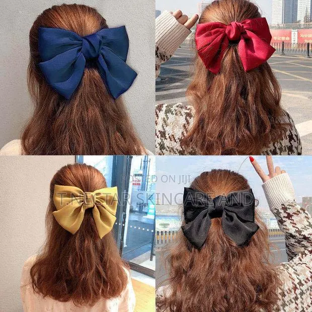 Ladies Hair Bow Ribbon Clip · Photo 1